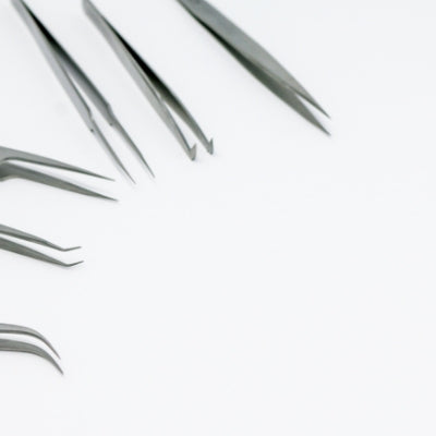 45 Degree Angled Tweezer 12cm